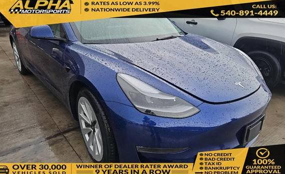 TESLA MODEL 3 2022 5YJ3E1EB2NF316541 image